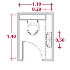 Dimensions Pour Installer Des Wc Et Un Lave Mains Plan Salle De Bain Idee Salle De Bain Amenagement Salle De Bain