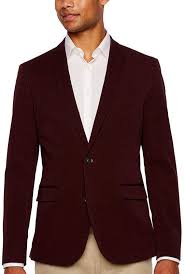 Jf J Ferrar 360 Everyday Stretch Burgundy Super Slim Fit