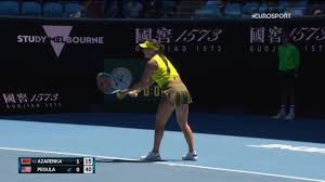 Azarenka has become one of the few seeded players to have ended their australian open campaign early, with many favorites still in contention for the coveted trophy. Australian Open Victoria Azarenka Mit Seltsamer Aussage Zu Atemnot Problemen Nach Turnier Aus Eurosport