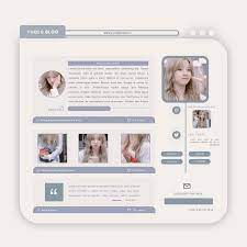This is my first blog template, please do not judge. Blog Template Psd 02 By Porcelain By Thatporcelain On Deviantart