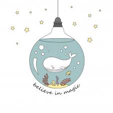 1000 x 1080 jpeg 91 кб. Cute Whale In The Bulb Cute Drawings Cool Drawings Whale Illustration