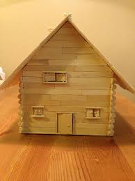 We made 5 pieces that look like the one pictured above. Decided To Build A Popsicle Stick House It Got A Little Out Of Hand Album On Imgur