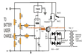 Ic1 get control voltage to pin 5 by zener diode zd1­. Lead Acid Battery Charger Circuits Homemade Circuit Projects