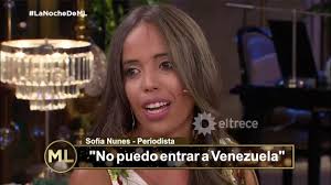 El sufrimiento de Sofía Nunes, periodista venezolana que vive hace 4 años  en Argentina
