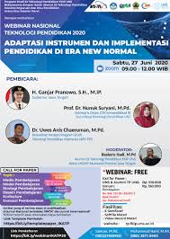 Memulai hidup sehat dari diri sendiri. Webinar Nasional Teknologi Pendidikan 2020 Master Program Of Educational Technology Universitas Sebelas Maret