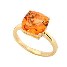Art deco citrine ring in 14k gold. Effy 14k Yellow Gold Citrine Ring Bmbh Iry0j500cc