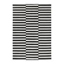 Stockholm Rug Flatwoven Black Stripe Handmade Stripe Off White Black Off White 5 7 X7 10 Ikea Teppich Flach Gewebt Ikea Teppich Ikea