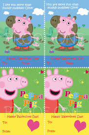 Peppa Pig Printable Valentine Cards Sports Valentine Cards Valentines Cards Printable Valentines Cards