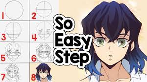How To Draw Inosuke Hashibira Step by Step - Demon Slayer (Kimetsu no  Yaiba) - YouTube