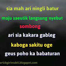 Maybe you would like to learn more about one of these? 10 Kata Kata Orang Sombong Bahasa Sunda Mikeherberts