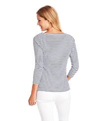 Shop Striped Simple Boatneck Tee At Vineyard Vines