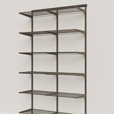 Comes with highest quality epoxy powder coated steel, 10 year manufacturer's warranty on. Elfa Classic Graphite 4 Basic Shelving Units For Anywhere The Container Store