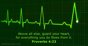 Above all else guard your heart, for everything flows from it. be careful who you open up to. 50 Bible Verses About The Heart Dailyverses Net