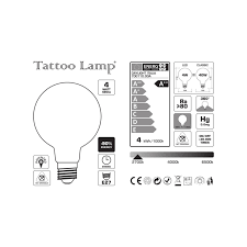 Discover over 4650 of our best selection of 1 on aliexpress.com with. Led Light Bulb Globe G125 Curved Spiral Filament Tattoo Lamp Kiss 4w E27 2700k