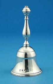 George Iii Silver Table Bell Peter Ann Bateman London 1791 With Original Clapper Small Table Bells Are Uncommon W Silver Table Silver Gorgeous Antiques