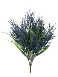 Heather Silk Flower Bush In Navy Blue Br 17 5 Tall Silk Flowers Wedding Silk Flowers Flowers