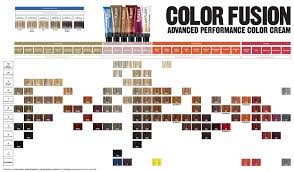 Redken Color Fusion Shade Chart Hair Redken Color