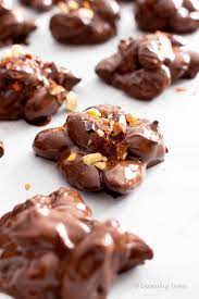 Dark Chocolate Chili Nut Clusters Recipe V Gf This Homemade Chocolate Nut Clusters Recipe Is Hea Nut Cluster Recipe Chocolate Chili Chocolate Nuts Clusters