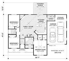 This ranch design floor plan is 1796 sq ft and has 3 bedrooms and has 2.5 bathrooms. Explore Our Ranch House Plans Family Home Plans
