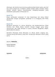 Semoga dapat memberikan manfaat yang berharga. Isi Kesalahan Dan Contoh Surat Perjanjian Sewa Menyewa Apartemen