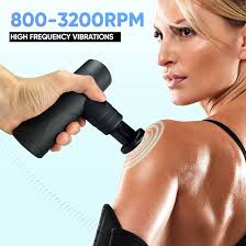 Pistola de masaje masajeador de espalda (empresa del Reino Unido) 4  cabezales de masaje 4 niveles de mensaje pistola de masaje muscular mini  masajeador de tejido profundo : Amazon.es: Salud y cuidado personal