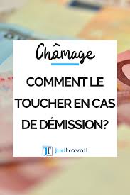 Demission et droit au chomage. Epingle Sur Droit Au Chomage Et Allocations