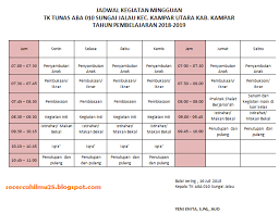 We did not find results for: Contoh Format Jadwal Harian Dan Mingguan Lembaga Paud Secercah Ilmu