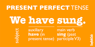 present perfect tense grammar englishclub