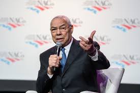 Colin powell was awarded the soldier's medal for actions in vietnam when the command helicopter crashed and burned. General Colin Powell Shares Leadership Skills