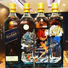 Johnnie Walker Blue Carp Dragon Edition China Cigars And Whiskey Alcoholic Drinks Johnnie Walker Whisky