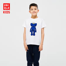 Kaws uniqlo chum tee white xl l collection 1 2015 companion bff. Sumamente Elegante Neumonia Anemona De Mar Uniqlo Kids Clothes Aturdir De Multiples Fines Dividir