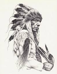 The Old Cheyenne By Vinanti On Deviantart Native American Drawing Native American Tattoos Native American Artwork