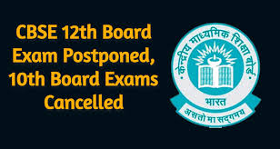 The central board of secondary education (cbse) is expected to propose that class 12 board examinations be conducted for major subjects only after several months of postponement, the cbse conducted exams for about 20 major subjects, scrapping the rest. Cbse Class 12th Board Exams Postponed Class 10th Board Exam Cancelled