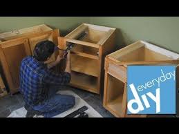 Buildipedia Diy How To Install Kitchen Cabinets Youtube Installing Cabinets Installing Kitchen Cabinets Kitchen Cabinet Styles