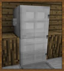 Using it once will open the door, and using it a second time will. Refrigerator Iron Door Dispensers 2 And A Button Classic Minecraft Home Ideas Minecraft Designs Minecraft Build Ideas