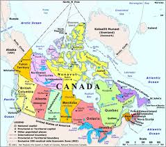 Map Of Canada Canada Map North America Map Canada Travel