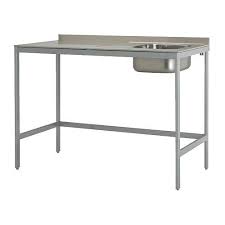 Ikea Stainless Steel Bench With Sink Small Kitchen Decor Free Standing Kitchen Sink Small Kitchen Storage