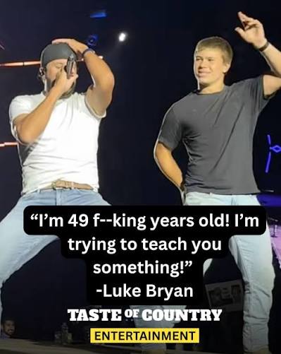 Luke Bryan Dance Move Goes Viral, Earns 'Yoinkity Sploink' Nickname From  Fans