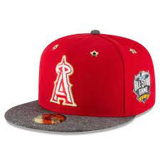 Los Angeles Angels Of Anaheim New Era 2016 Mlb All Star Game Patch 59fifty Fitted Hats New Era Mlb Apparel