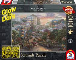 San francisco puzzle 1000 piece. Schmidt Spiele 59497 Thomas Kinkade San Francisco Lombard Street Glow In The Dark Jigsaw Puzzle 1000 Pieces Colourful Buy Online In China At China Desertcart Com Productid 123837927