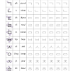 Practice handwriting with our cursive alphabet worksheets. 1