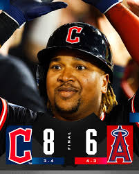 The Cleveland Guardians slug their way to victory behind 3 home runs from  José Ramírez.