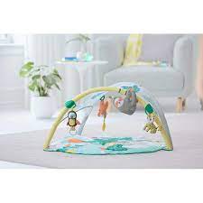 Skip Hop Tropical Paradise Baby Gym Tummy Time Play Mat To Activity Gym With Portable Sloth Soother Skip Hop Jordan Amman Buy Review