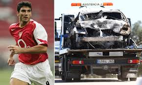 Join the discussion or compare with others! Jose Antonio Reyes Was Killed When His Back Left Tyre On His Mercedes Exploded Daily Mail Online
