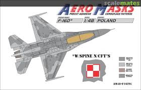 F-16D Poland with spine, no CFT's, AeroMasks AM48-F1629