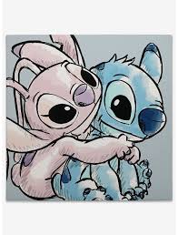 Design stich et angel pics for ecards, add stich et angel art to profiles and wall posts, customize photos for scrapbooking and more. Disney Lilo Stitch And Angel Canvas Wall Decor In 2021 Stitch And Angel Stitch Disney Lilo And Stitch
