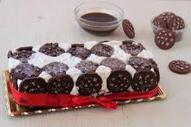 Tronchetto Pan Di Stelle Dolce Freddo Senza Cottura Ricetta Dolci Freddi Dolci Idee Alimentari