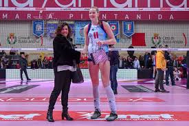 Swedish volleyball player isabelle haak is named as the best scorer of the italian league 2017/2018 after the regular round. Isabelle Haak é•·èº«ç¾Žå¥³å›³é''