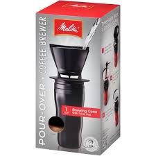 Since cups are usually pretty affordable, you can have a whole little collection at home if you wish to. Melitta 1 Cup Pour Over Coffee Brew Cone Travel Mug Set Black On Sale Overstock 18016297