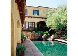 Spanish Colonial Courtyard Pool Courtyard Pool Spanish Colonial Homes Spanish House